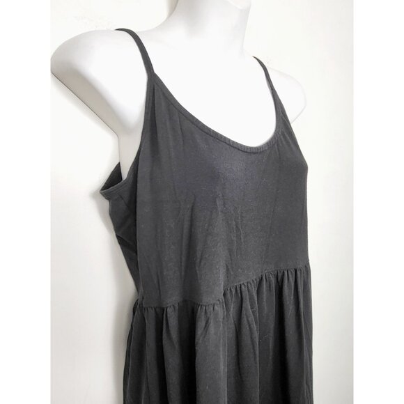 Tentree  black modal Sunset tank dress. Size large - Picture 3 of 4